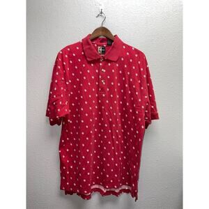 Oklahoma Sooners Chili Wear Polo Shirt College University OU AOP Golf XL